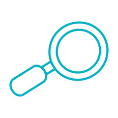 search magnifying glass isolated icon vector illustration design