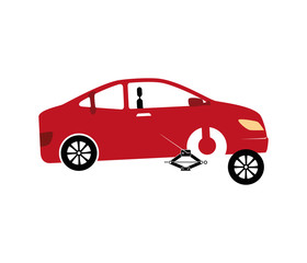 mechanic service isolated icon vector illustration design