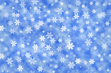Blue Christmas Background