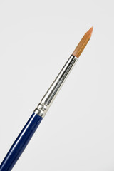 Paintbrush Tip On A White Background Prepare To Paint