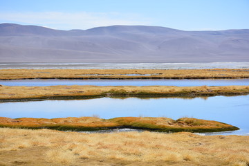 amazing landscape in Atacama desert Chile