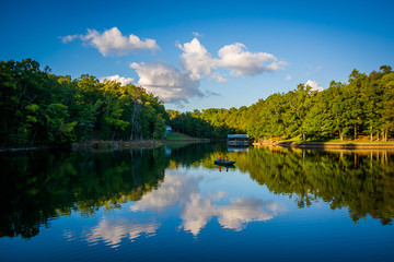 Lake Wylie, at McDowell Nature Preserve, in Charlotte, North Car