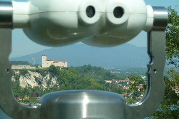 Vista della Rocca Borromea - Angera