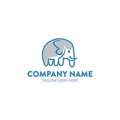 Elephant Logo Template