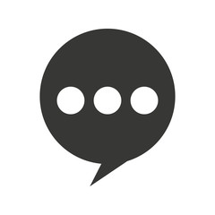 speech bubble message isolated icon vector illustration design