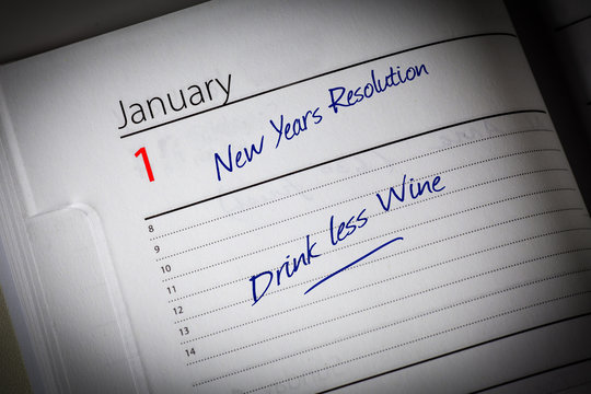 Drink Less Wine Diary Resolution - Powered by Adobe