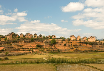 Panoramic view of Madagascar landscape