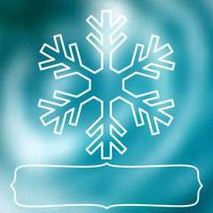 Snowflake frame