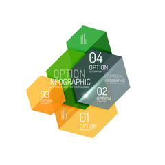 Paper infographic layout design templates