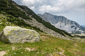 Sinanitsa peak, view from Sinanishka pass,  Pirin Mountain, Bulgaria
