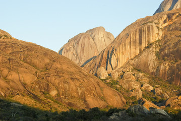 Fototapeta na wymiar African mountains, Andringitra national park, Madagascar