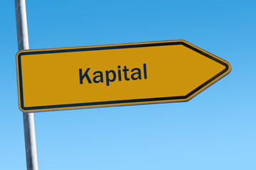 Schild 65 - Kapital