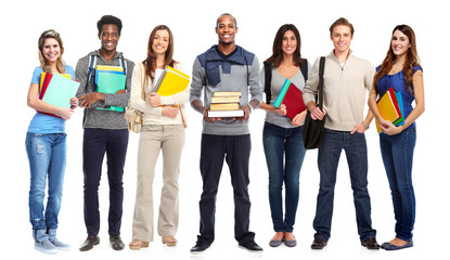Obraz premium Students group.