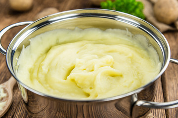 Portion of Mash (selective focus)