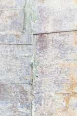Old rusty metal wall background and texture
