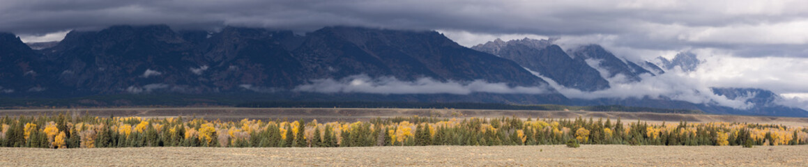 Grand Teton National Park, panoramic image - 127885087