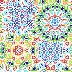 Mandala pattern for printing on fabric or paper.