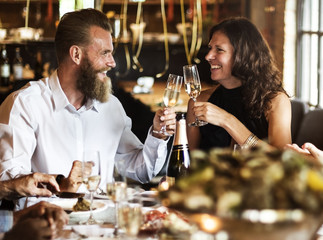 Restaurant Chilling Out Classy Lifestyle Reserved Concept