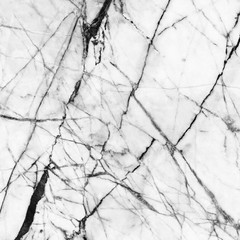 Black and white marble pattern background for decoration.
