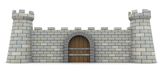 fortress wall - 127888202