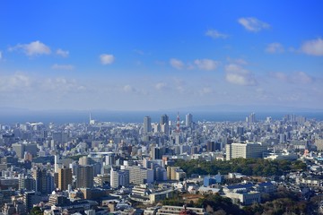 西宮市街の展望