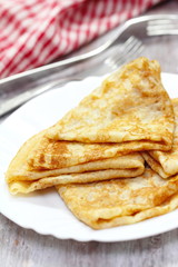 Pancakes with butter