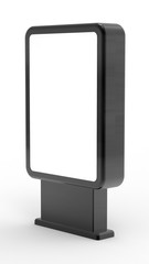 blank advertising billboard