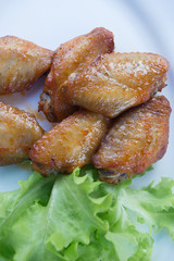 hot and spicy chicken wing