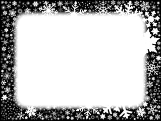 Xmas Black and White Background