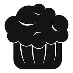 Cupcake icon. Simple illustration of cupcake vector icon for web