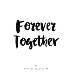 Obraz premium Vector hand drawn lettering poster