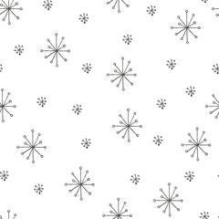 Hand drawn seamless pattern.