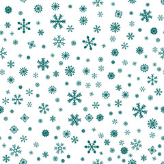 snowflakes vector seamless texture