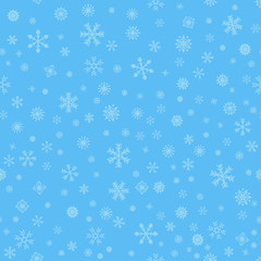 snowflakes vector seamless texture