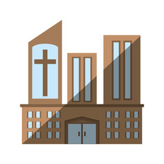 building church religious sacred icon vector illustration eps 10