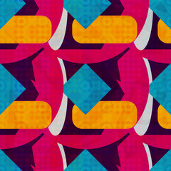abstract geometric seamless pattern for your design