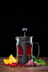  Summer Fruit tea with berries