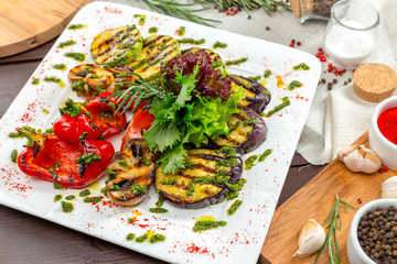 grilled vegetables