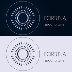 Vector design templates in blue and grey colors. Creative mandala logo, icon, emblem, symbol. For business, invitation, wedding, banner , flyer or greeting cards.