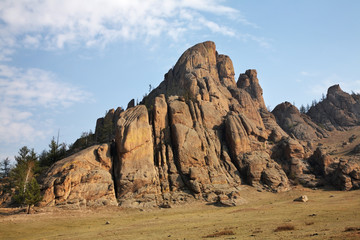 Fototapeta premium Gorkhi-Terelj National Park. Mongolia
