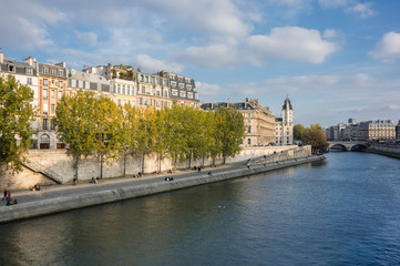 Cite island in Paris