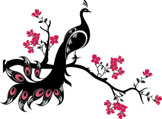 tree branches with birds