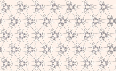 hands folded in a triangle vector pattern