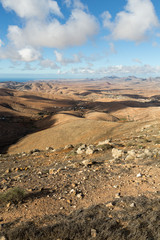 Morro Velosa Pointview -  unique views over the wonderful landscape of the north-central region of the island.  Fuerteventura , Canary Island, Spain