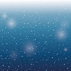 vector background with snowflakes