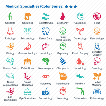 Medical Specialties (Color Series)