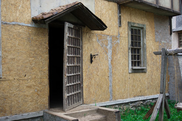 Historical city, Wood City, film decorations, Old City, abandone