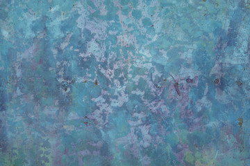 Aqua Blue Cement Wall Backgrounds Textures