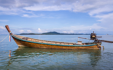 Longtail boat in Ko Lanta, Thailand