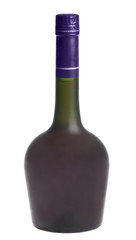 wine bottle isolated on white